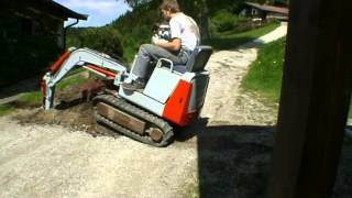 Takeuchi TB007 Microbagger Instandsetzung und erste Grabarbeiten [upl. by Alhan]