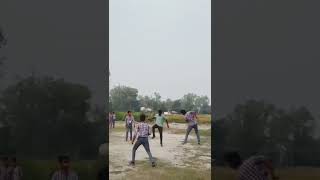 Students Football ⚽ practice match in school playground [upl. by Cr]