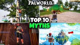 😱 Top 10 New Myths in PALWORLD  New Map [upl. by Torrie564]