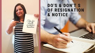 RESIGNATION NOTICE PERIOD amp EXIT PROCESS [upl. by Anitel]