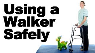 How to Use a Walker Correctly  Ask Doctor Jo [upl. by Shantee]