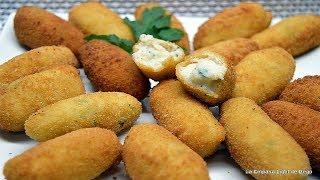 Croquetas de Bacalao con bechamel muy cremosas [upl. by Benjamen235]