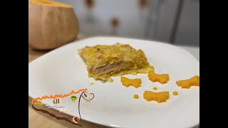 Lasagna alla zucca speck e scamorza [upl. by Natsirc809]