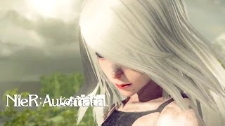 NieR Automata PlayStation Experience 2016 Trailer Reaction [upl. by Annovy]