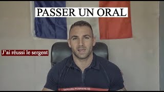 PASSER UN ORAL je suis devenu sergent [upl. by Nnylamme]