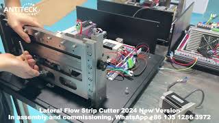 Lateral Flow Strip Cutter 2024 In Assembly And Commissioning  Membrane Cutter For Sample Pad [upl. by Rexanna357]