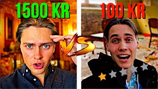 Dyr vs Billig FRISØR✂️💵 1500kr VS 100kr [upl. by Tatman440]