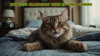 How Cats 🥰😹 Hilariously Wake Up Their Owners [upl. by Hazlip839]