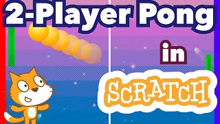 How to Make a Multiplayer Game in Scratch  TwoPlayer Pong Tutorial [upl. by Sisak482]