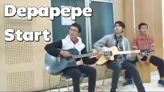 Depapepe  Start Cover Live [upl. by Ahsenra]