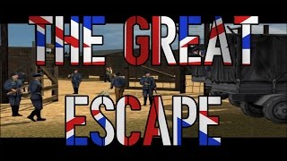 The Great Escape Gameplay  Part 1  Bomber Raid and Winter Breakout [upl. by Billat]