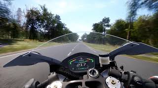 Energica Ego 2020 TOP SPEED  RIDE 4 [upl. by Bouldon]