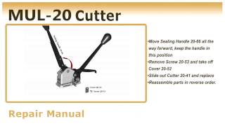 How to change Cutter on MUL20 [upl. by Enortna]