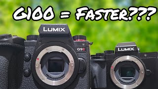 Lumix G9ii vs G100 AUTOFOCUS for STILLS [upl. by Laurentia352]