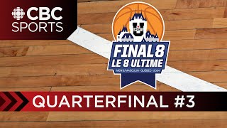 U SPORTS Mens Basketball National Championship Quarterfinal 3  Victoria vs Laval  CBC Sports [upl. by Merwin]