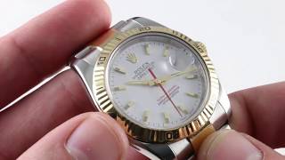 Rolex Datejust TurnOGraph 116263 Luxury Watch Reviews [upl. by Gerrilee]