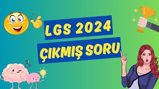 LGS 2024’DE ÇIKMIŞ ÜSLÜ İFADELER SORUSU  LGS MATEMATİK [upl. by Nyrat]