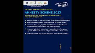 AMNESTY SCHEME 2023 [upl. by Nrublim]