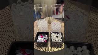 How to Make Colorful Orbeez Vases – Simple Home Decor DIY shorts [upl. by Emmie]