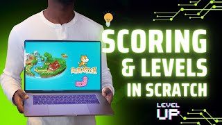 Add Scoring and Difficulty Levels in Scratch Game [upl. by Annairt]