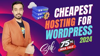 Cheapest Hosting for WordPress 2024  Best Cheapest WordPress Hosting [upl. by Lacsap]