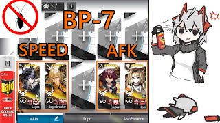 Arknights BP7  2OP Squads  Speed  AFK Wisadelfree Zone Yes I know she can solo [upl. by Iralav]