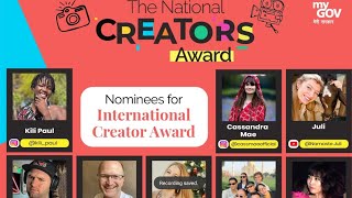 Creator Award Nominees List 2024 YouTube Facebook Instagram National [upl. by Claybourne]