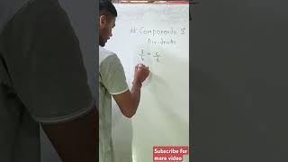 componendo and dividendo rule  important for jee and other competitive exams  maths jee nda [upl. by Iana]