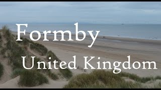 The Beach and Sand Dunes in Formby United Kingdom [upl. by Milford366]