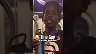 Guy on train asks for 🥦 Follow HakiOfficialviralvideo subway funny [upl. by Viki]