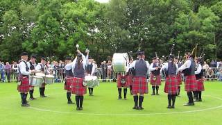 Raffrey Pipe Band  UK Championship 2017 [upl. by Norit]