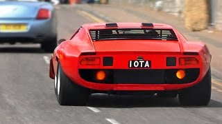 Lamborghini Miura JOTA  Loud Sounds and Revs [upl. by Claudius]