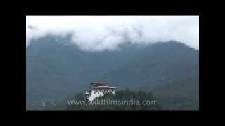 Jakar Dzong in Bumthang Bhutan [upl. by Nary998]