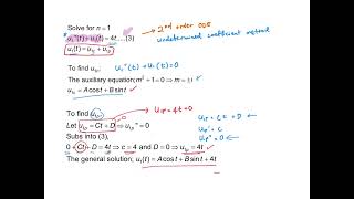 Nonhomogeneous Wave Equation Eigenfunction Expansion Method [upl. by Merta953]