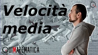 Velocità media o media delle velocità [upl. by Landau]