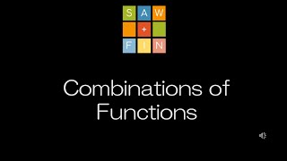 Precalculus 18 Combinations of Functions [upl. by Iggie955]