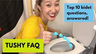 TUSHY Bidet Attachment FAQ Your Top 10 Bidet Questions Answered [upl. by Attiuqaj]