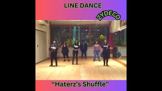 IG HATERZ SHUFFLE LINE DANCE ZYDECO [upl. by Melnick]