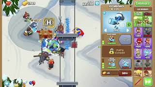 CHIMPS on Alpine Run  Bloons TD 6  wSauda [upl. by Leffert]