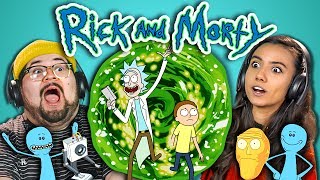 ADULTS REACT TO RICK AND MORTY [upl. by Tommi975]