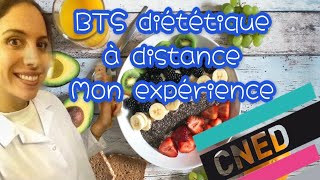 BTS diététique à distance CNED  Mon expérience [upl. by Adliw]