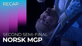 Norsk Melodi Grand Prix 2024 Norway  Second SemiFinal  RECAP [upl. by Esoj]