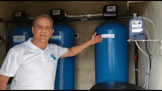 Como purificar agua de rio a traves de sistema de Ablandadores de agua [upl. by Cohlette]