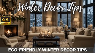 Eco Friendly Winter Decor Tips for a Cozier Home [upl. by Eirrahs]