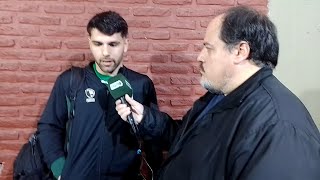 Entrevista a Franco García  Fecha 26 Ferro 3 vs Agropecuario 0 [upl. by Ungley988]