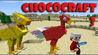 chococraft 3 review español mod para minecraft 1122 [upl. by Nannoc]