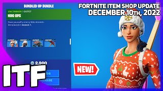 Fortnite Item Shop NEW NOG OPS BUNDLE December 10th 2022 Fortnite Battle Royale [upl. by Flodur465]