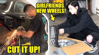 Fixing Rusty Arches Girlfriends Honda Build [upl. by Aspia557]