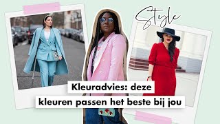 Kleuradvies deze kleuren passen het beste bij jou  Fashionchick [upl. by Ganiats]