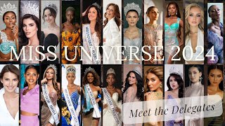 Miss Universe 2024 Meet the Delegates  Part2 missuniverse2024 [upl. by Halie]